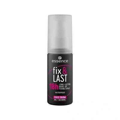 Immagine di Essence Cosmetics Fix e Last 18H Long Lasting Make Up Fixing Spray, Opacizzante, Correttore, Risultato Immediato, Opaca, 50 ml