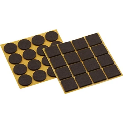 Immagine di Meister 644076 Feltrini Set di autoadesivi, marrone, 32 pezzi, 1 281120