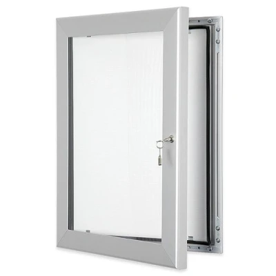 Immagine di Bacheca con chiusura a chiave, impermeabile, formato A1 (8 x A4), per uso esterno o interno
