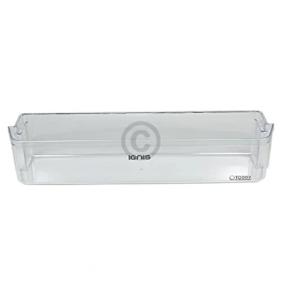Immagine di Vano portaoggetti compatibile con IGNIS 481010372115 per porta del frigorifero 440 x 87 mm