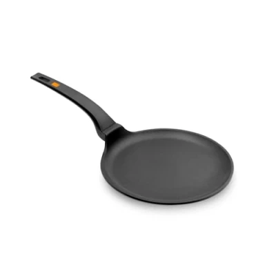 Immagine di BRA EFFICIENTE padelle frittella, 26 Centimetri, in Alluminio pressofuso con Antiaderente Teflon Platinum Plus