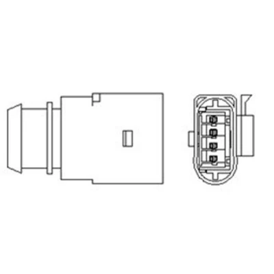 Immagine di MAGNETI MARELLI 466016355039 Sonda lambda riscaldato 4 AUDI: A4 B7 Avant, A6 C6 Allroad