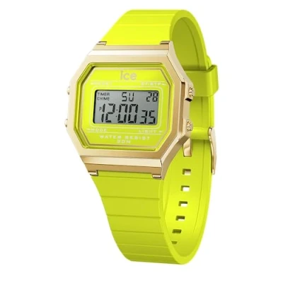 Immagine di Ice Watch Retro Orologio digitale, Donna, Taglia: One Size, Sunny lime