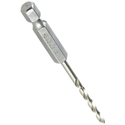 Immagine di kwb 421103 HSS Kit punte a spirale da metallo 3 mm Lunghezza totale 79 DIN 1412 C 1/4 (6.3 mm) 1 pz.