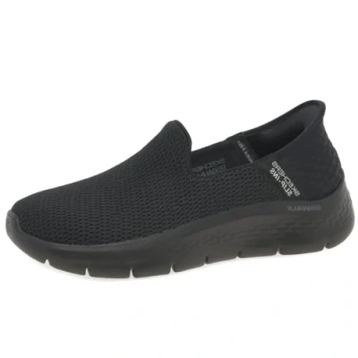 Immagine di Skechers Performance GO WALK FLEX SLIP IN Scarpe da camminata, Donna, Taglia: 43, Black Tessuto