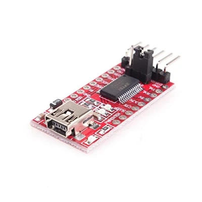 Immagine di ANGEEK FTDI FT232RL Convertitore seriale USB a TTL 5V e 3.3V per Arduino