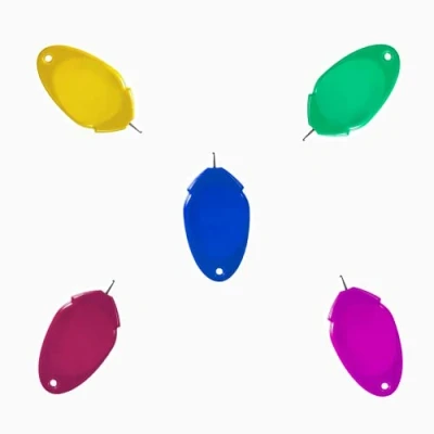 Immagine di 5 Pcs Infila Ago in Plastica, Aghi per Cucire a Mano, Infilatore Pollice, da Macchina Cucire, e Progetti di Artigianato
