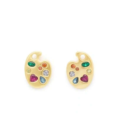 Immagine di kate spade new york Paint THE TOWN STUD Orecchini multicoloured, Donna, Taglia: One Size, Multi coloured