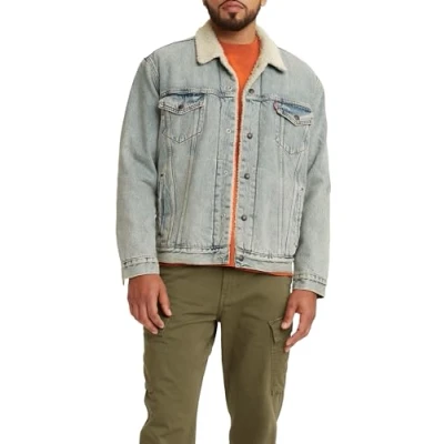 Immagine di Levi&#039;s Type 3 Sherpa Trucker, Giacca Uomo, Stonebridge, M