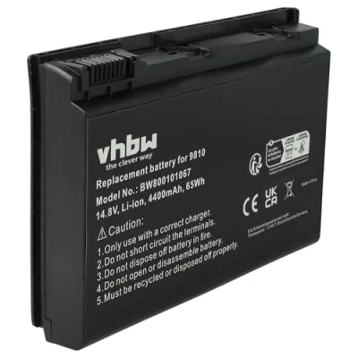 Immagine di vhbw batteria sostituisce Acer BT.00807.013, CONIS71, CONIS72, GRAPE32, GRAPE34 per laptop, notebook (4400mAh, 14,8V, Li Ion)