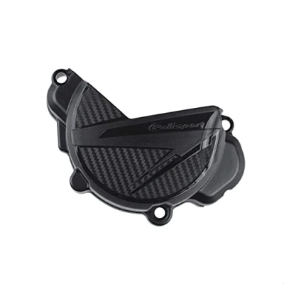 Immagine di POLISPORT 8471100001 Protezione del coperchio dell&#039;accensione in poliammide resistente agli urti e all&#039;abrasione compatibile con le moto KTM colore nero