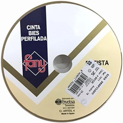 Immagine di BIES BYETSA 7411/18 mm NASTRO AL 50% POLIESTERE COTONE 120 COLORI ROLLO 25 METRI (04)