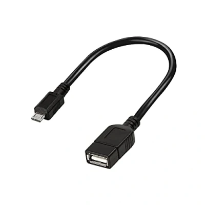 Immagine di LogiLink AA0035 cavo USB 0,2 m Micro B A Nero