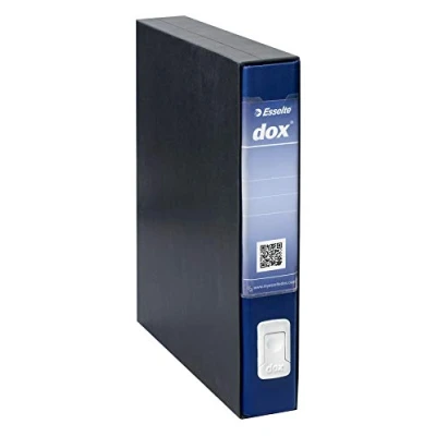 Immagine di Rexel Esselte Dox 4 Raccoglitore a Leva, Formato Commerciale D5, Blu, 1 Pezzo
