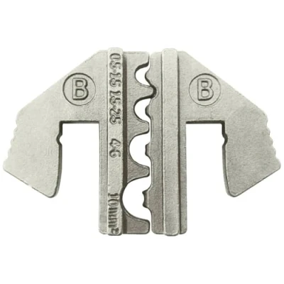 Immagine di TOOLCRAFT PLE 0B Matrici di crimpaggio Capocorda non isolato Range compressione: 1.5 fino a 10 mm² Adatto per marchio (Pinze): PZ 500