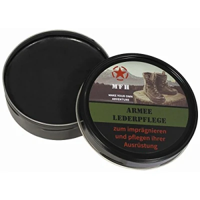 Immagine di MFH Cura da Scarpe Army (Lucido Scarpa Nero/150 ml)