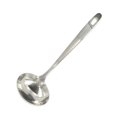 Immagine di Fackelmann Mestolo in Acciaio Inox, Argento, Diametro 6 cm