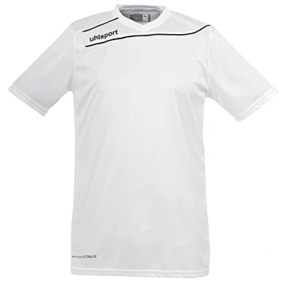 Immagine di uhlsport Stream 3 Maniche Corte Maglia Uomo, Maillot Manches Courtes, Bianco, XXS XS