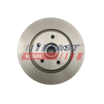 Immagine di FAST FT31124 Disco freno Assale posteriore 275 11 5 108 pieno con anello sensore ABS, cuscinetto ruota RENAULT: Kangoo II / Grand