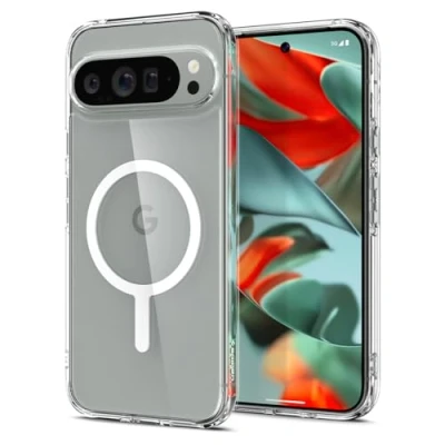 Immagine di Spigen Ultra Hybrid TPU Magfit Back Cover Trasparente Google Pixel 9 Pro XL