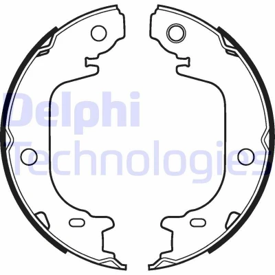Immagine di DELPHI LS2122 Freno di Stazionamento TOYOTA: Prius Plus