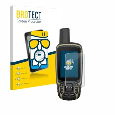 Immagine di brotect Pellicola Vetro Opaca per Garmin GPSMAP 65s Protezione Schermo [Anti Riflesso, Durezza 9H]