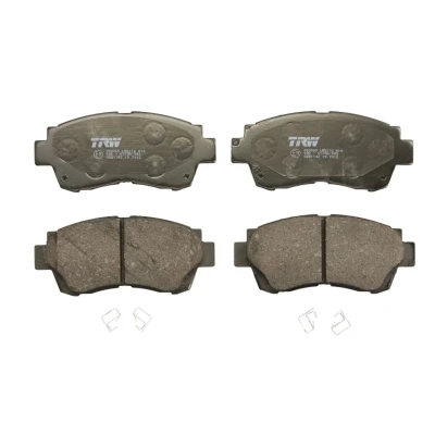 Immagine di TRW GDB1142 Kit pastiglie freno con segnalatore acustico usura accessori TOYOTA: Celica VI Coupe