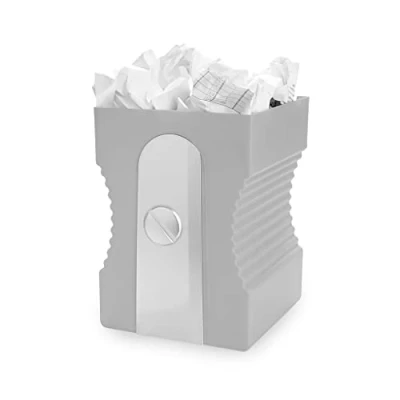 Immagine di Balvi Cestino Carta Sharpener Colore Grigio A Forma di temperino Plastica