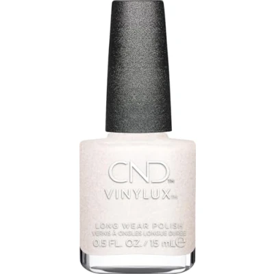 Immagine di CND Smalto Vinylux Winter Warrior n. 479 bianco glitter antigraffio e ad asciugatura rapida Queen Tessential collection Original