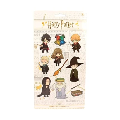 Immagine di Harry Potter Personaggi Carini SDTWRN23245 Iman Caratteri Magneti Set Merchandising Ufficiale, Multicolore, One Size