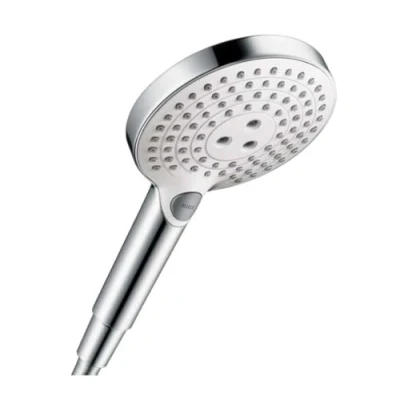 Immagine di hansgrohe Raindance Select S Doccetta per doccia, Doccino con 3 getti, Soffione doccia rotondo (⌀ 125 mm) funzione anticalcare, cromo, 26530000