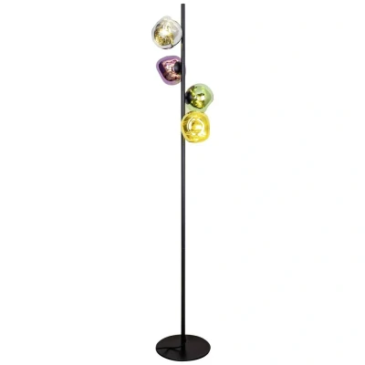 Immagine di ECO Light CANOPUS 9550 PT 4 COL Lampada a stelo E14 Multi Color