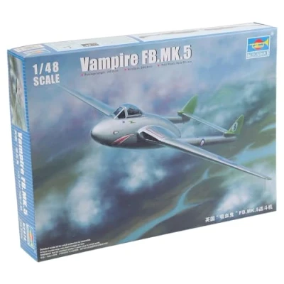 Immagine di 1/48 Modellino Aereo De Havilland Vampire FB.5 (Importato da Giappone)