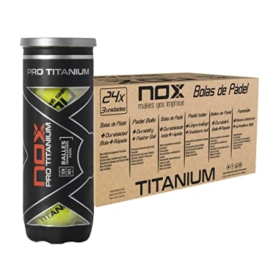 Immagine di NOX Cassetto 24 Barche da 3 Palline paddle Pro Titanium