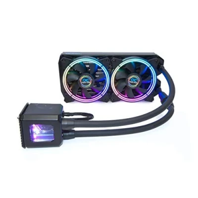 Immagine di VEN CPU REF. LIQUIDA ALPHACOOL EISBAER AURORA 240 ARGB/RELLENABLE/AMPLIABLE/2 VENTILADORES 1016662
