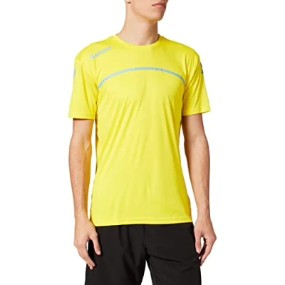 Immagine di Kempa Maglietta Emotion 2.0 Poly, Camicia Uomo, Limonengelb/Blu Colomba, 4XL