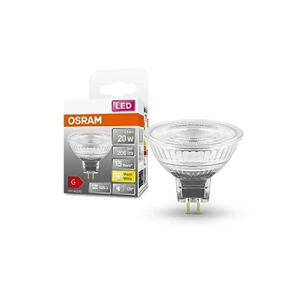 Immagine di OSRAM 4099854098918 LED (monocolore) ERP G (A G) GU5.3 Riflettore 2.6 W = 20 Bianco caldo (Ø x A) 50 mm 1 pz.