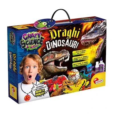 Immagine di Lisciani Giochi Crazy Science Draghi e Dinosauri, Colore, 89390