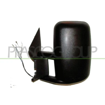 Immagine di Specchio retrovisore esterno Prasco VG9507014 Sx nero elettrico termico, regolabile dall&#039;interno, convesso VOLKSWAGEN: LT 28 35 II Bus