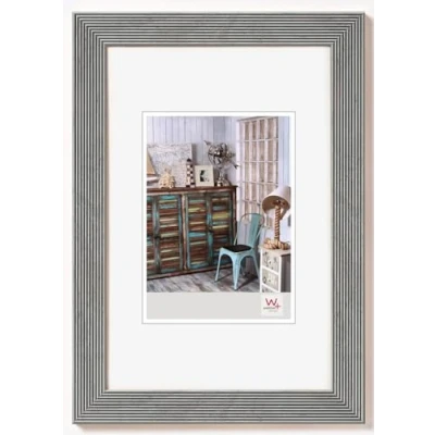 Immagine di walther design argento 10 x 15 cm Cornice in legno Grado HI015S