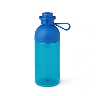Immagine di Room Copenhagen Lego, Trasparente per Acqua/Bottiglia idratazione, 500 ml, riempibile con Ghiaccio, Blu, Polipropilene, 0 cm