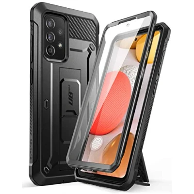 Immagine di SUPCASE Custodia per Samsung Galaxy A52/ A52s 5G, protezione a 360 gradi (Unicorn Beetle Pro) con pellicola protettiva integrata (nero)