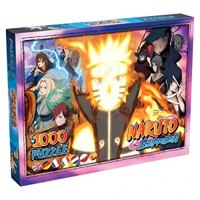 Immagine di Winning Moves Puzzle Naruto Shippuden 1000pzs Does Not Apply 1000 Pezzi, Colore 1000p, PIECES, RIV001