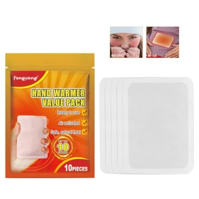 Immagine di Fengyang® Scalda Corpo Autoadesivi E Si Attivano All’aria, Benefico Effetto Termico Profondo Per 12 Ore, Protezione Dal Freddo Invernale Adesivi Portatili Il Riscaldamento Del
