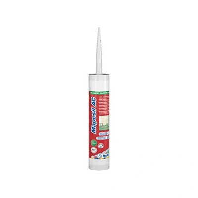 Immagine di Mapesil, sigillante in silicone resistente, non si deforma