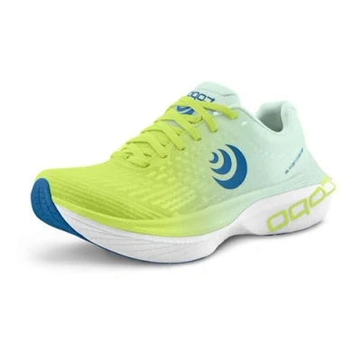 Immagine di Topo Athletic Spectre 2 Scarpe da corsa uomo, comode, imbottite, resistenti, 5 mm, per su strada, Verde/blu., 42 EU
