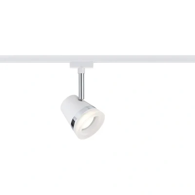 Immagine di Paulmann Cone Lampada per sistema su binario URail GU10 10 W LED (monocolore) Bianco, Cromo