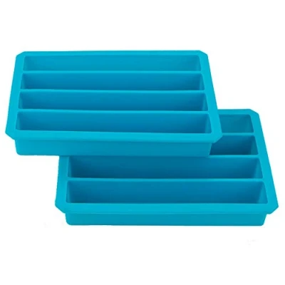Immagine di Webake Set da 2 Vassoio per Cubetti di Ghiaccio Borraccia in Silicone Bastoni Sport E Bottiglie d&#039;Acqua, 15,3 x cm