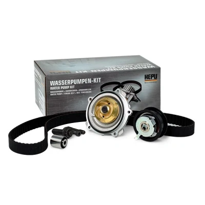 Immagine di HEPU PK05420 Pompa Acqua + Kit Cinghia Distribuzione 137 AUDI: A4 B5 Avant, Sedan, A6 C5 VOLKSWAGEN: Passat Variant