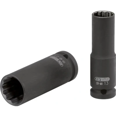 Immagine di KS Tools 515.0954 Bussola poligonale 1/2&quot; per avvitatori ad impulsi, lunga, 21 mm